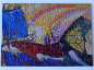 Preview: Puzzleröhre "Kandinsky - Gemälde mit Troika"