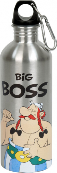 Edeltahlflasche - Asterix, Big Boss