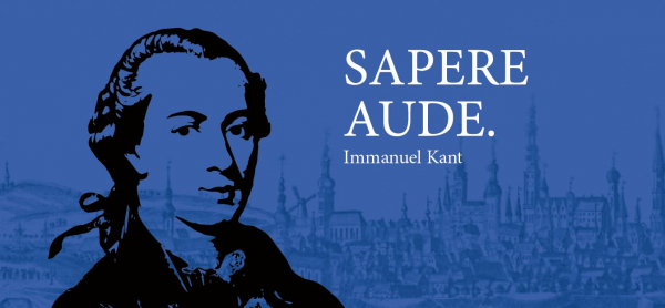 Panorama-Magnet - Immanuel Kant "Sapere Aude"