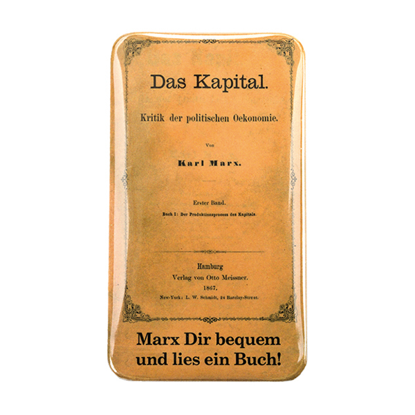 Karl Marx "Das Kapital"- Flaschenöffner