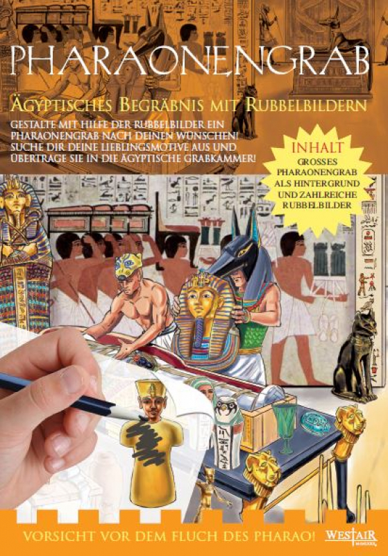 Rubbelbilder "Pharaonengrab" - Jetzt auf Deutsch!