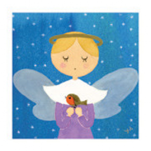 Weihnachtskarte "Himmlisches Lied"