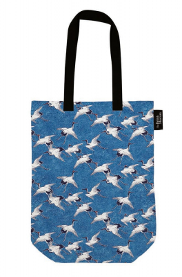 Hiroshige, Cranes in Flight - Baumwolltasche