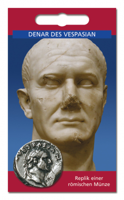 Denar des Vespasian - Münzreplik