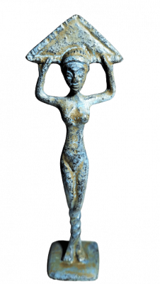 Etruskische Spiegelträgerin