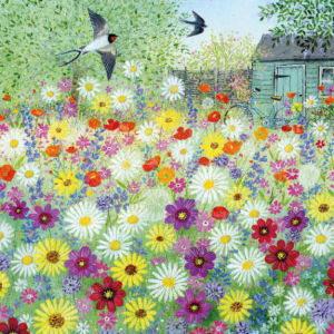 Grossmith, Flower Garden - Doppelkarte