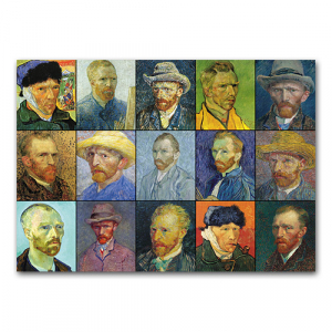 Van Gogh, Selbstbildnisse - Infocard