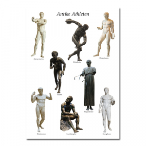 Antike Athleten - Infocard