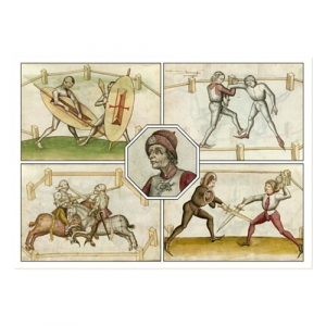 Mittelalterliche Kampftechniken - Infocard