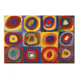 Magnet - Kandinsky, Farbstudie: Quadrate