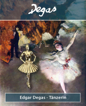 Degas, Tänzerin - Ansteck-Pin goldfarben
