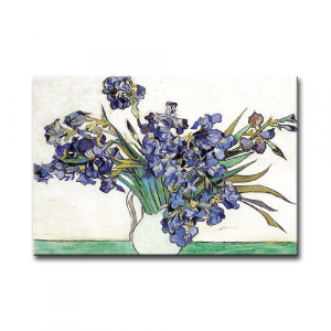 Magnet - van Gogh, Schwertlilien (quer)