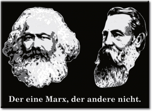 Magnet - Karl Marx, Der eine Marx, der andere nicht