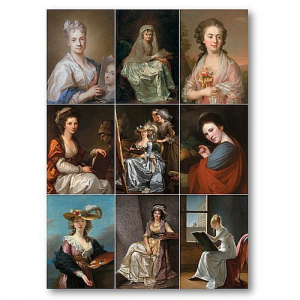 Berühmte Malerinnen des 18. Jahrhunderts - Infocard