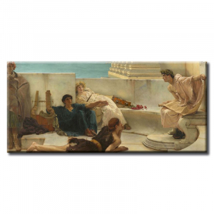 Panoramamagnet - Alma-Tadema, Eine Lesung von Homer
