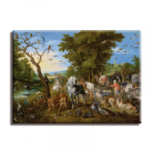 Magnet - Brueghel, Tiere betreten Noahs Arche