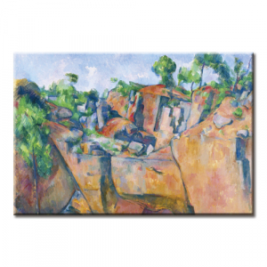 Magnet - Cézanne, Der Steinbruch Bibémus