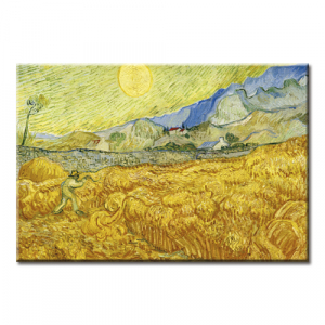 Magnet - Van Gogh, Die Ernte (Kornfeld mit Schnitter)