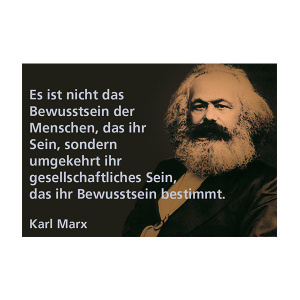 Magnet - Karl Marx, Das Bewusstsein