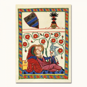 Codex Manesse, Herr Konrad von Altstetten - Postkarte