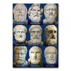Griechische Philosophen - Infocard