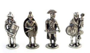 Römer in Waffen - Zinnfiguren