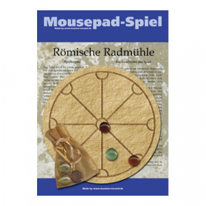 "Römische Radmühle" - Mousepad-Spiel