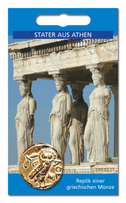 Stater aus Athen - Münzreplik