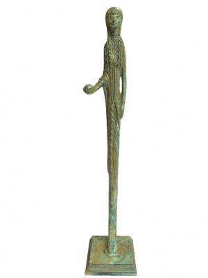 Statuette einer jungen Frau - 27 cm