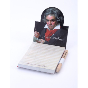 Beethoven - Haftzettelblock mit Bleistift