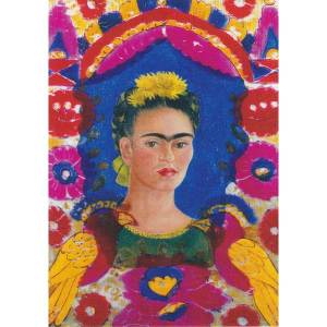 Kahlo, Der Rahmen - Postkarte