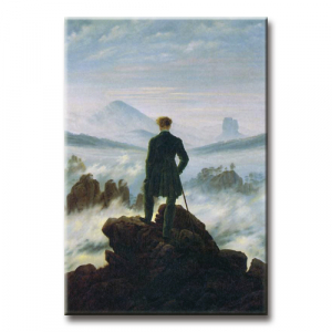 Magnet - Friedrich, Wanderer über dem Nebelmeer