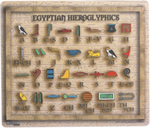 Hieroglyphen - Mousepad