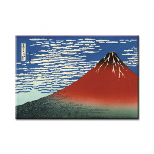 Magnet - Hokusai, Südwind, Klarer Morgen