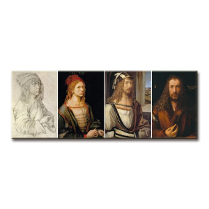 Magnet - Dürer, Vier Selbstporträts