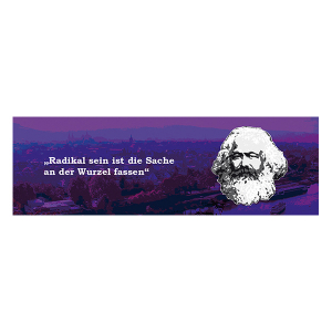 Panorama-Magnet - Karl Marx, Radikal sein