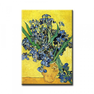 Magnet - van Gogh, Schwertlilien (hoch)