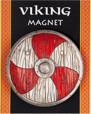 Plastischer Magnet "Wikingerschild"